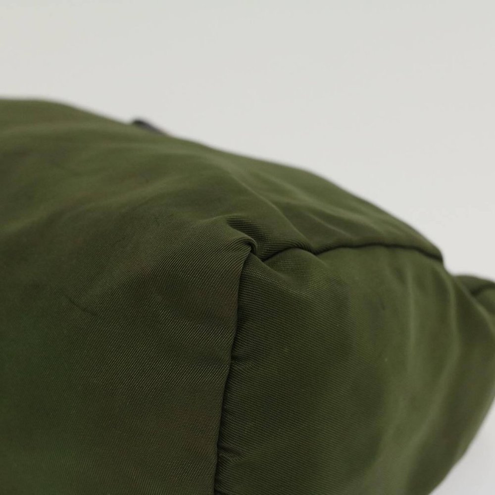 PRADA Pouch Nylon Green Auth yb246 - Picture 8 of 16